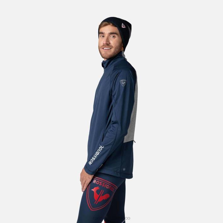 hombres Rossignol chaqueta para suite HPXL553 tapas azul marino oscuro