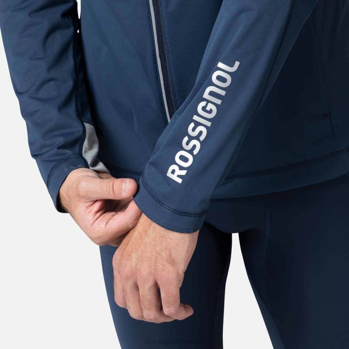 hombres Rossignol chaqueta para suite HPXL553 tapas azul marino oscuro