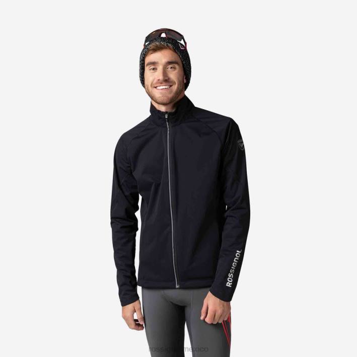 hombres Rossignol chaqueta para suite HPXL558 tapas negro
