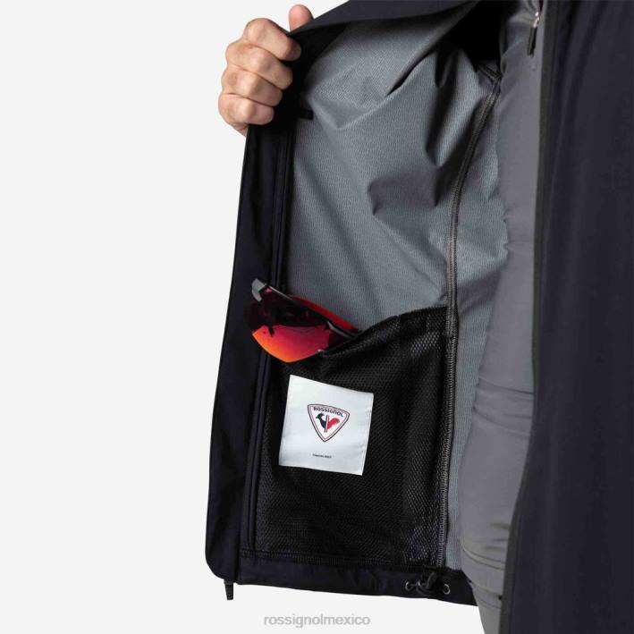 hombres Rossignol chaqueta para suite HPXL558 tapas negro
