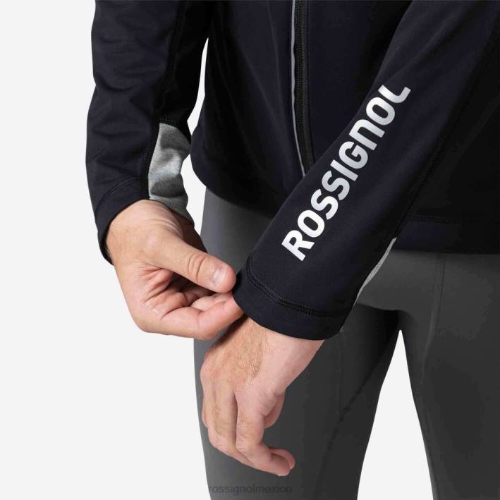 hombres Rossignol chaqueta para suite HPXL558 tapas negro