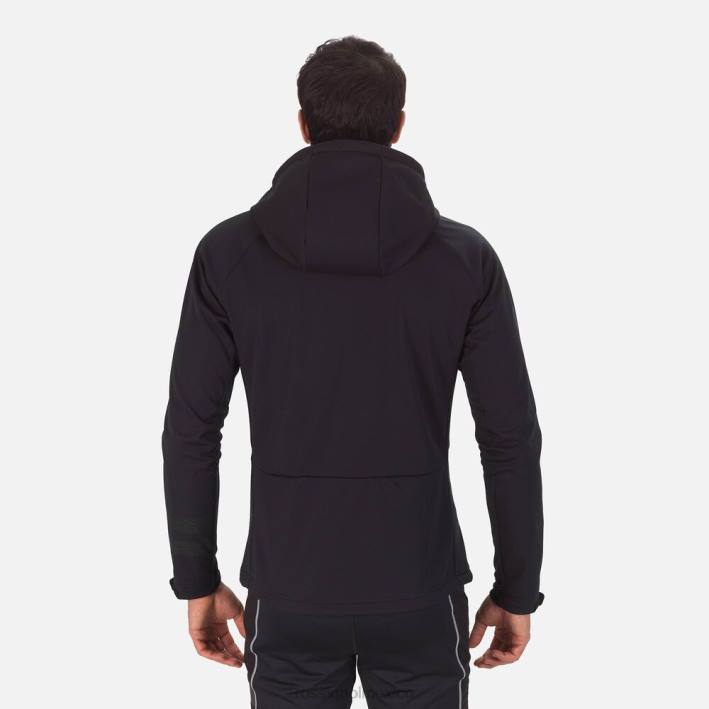 hombres Rossignol chaqueta softshell HPXL292 tapas negro