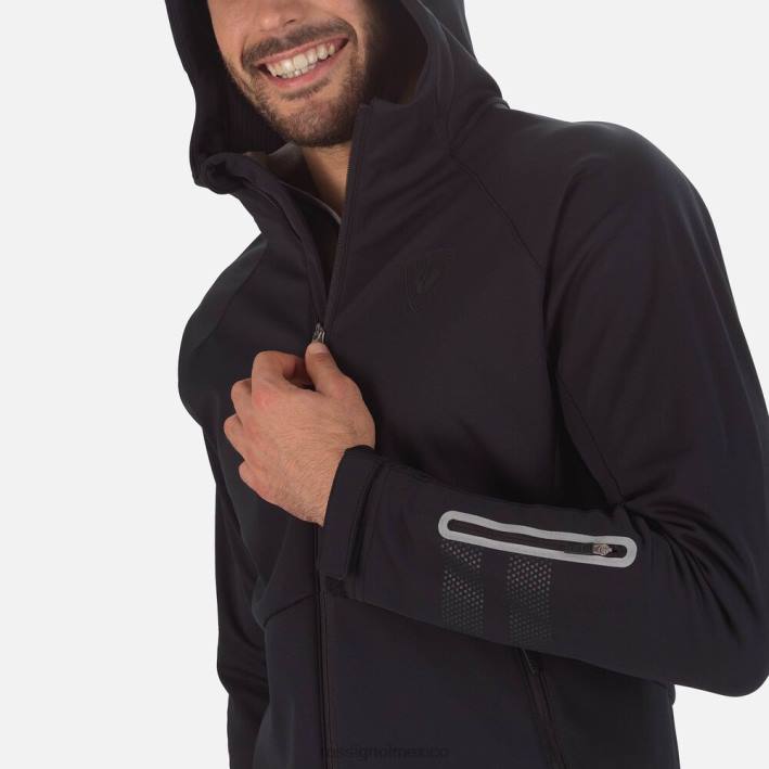 hombres Rossignol chaqueta softshell HPXL292 tapas negro