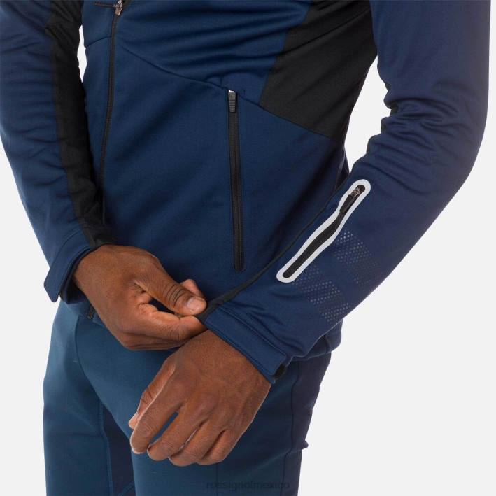 hombres Rossignol chaqueta softshell HPXL400 tapas azul marino oscuro