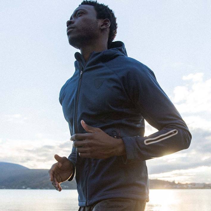 hombres Rossignol chaqueta softshell HPXL400 tapas azul marino oscuro