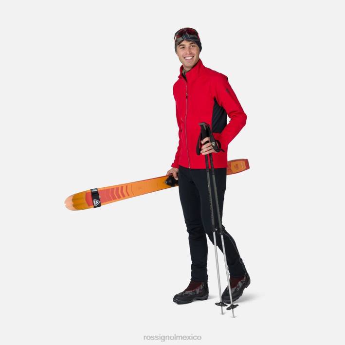 hombres Rossignol chaqueta suave HPXL423 tapas deportivorojo
