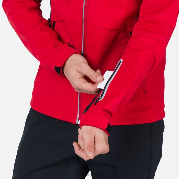 hombres Rossignol chaqueta suave HPXL423 tapas deportivorojo
