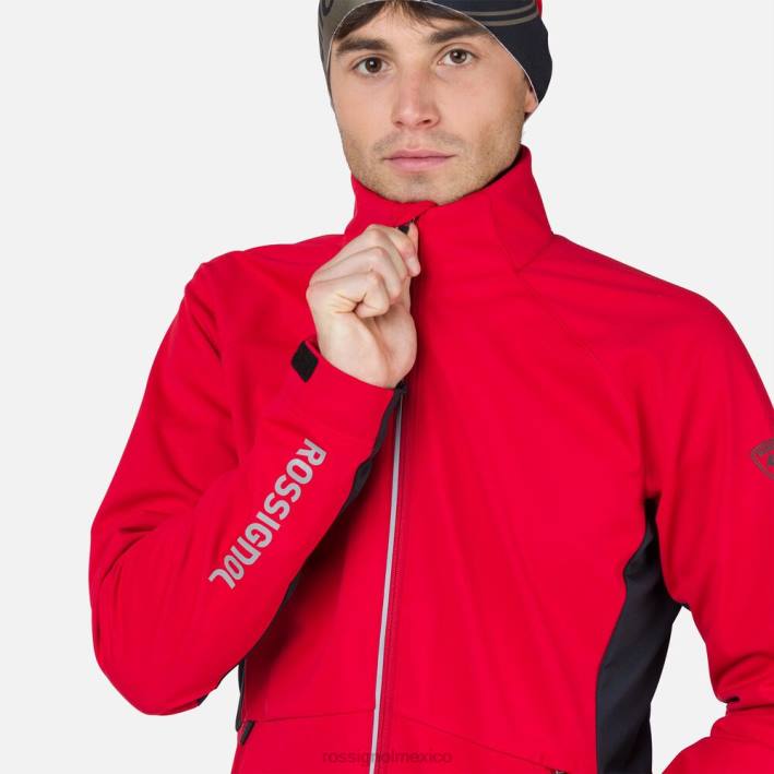 hombres Rossignol chaqueta suave HPXL423 tapas deportivorojo