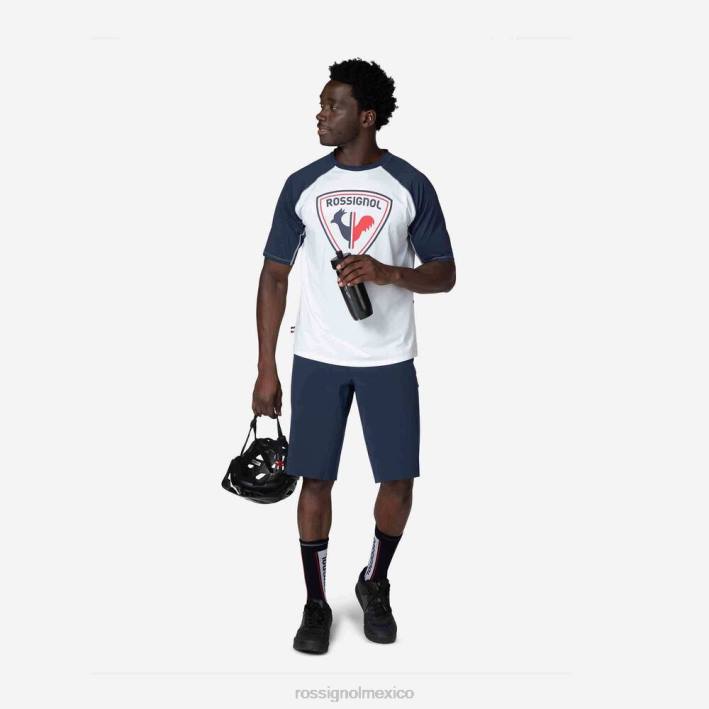 hombres Rossignol pantalones cortos de bicicleta de montaña HPXL357 fondos azul marino oscuro