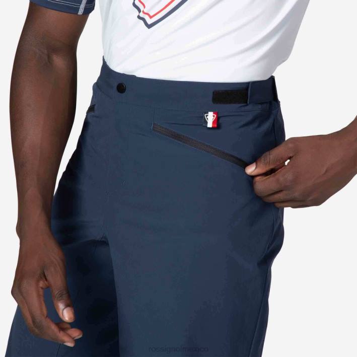 hombres Rossignol pantalones cortos de bicicleta de montaña HPXL357 fondos azul marino oscuro