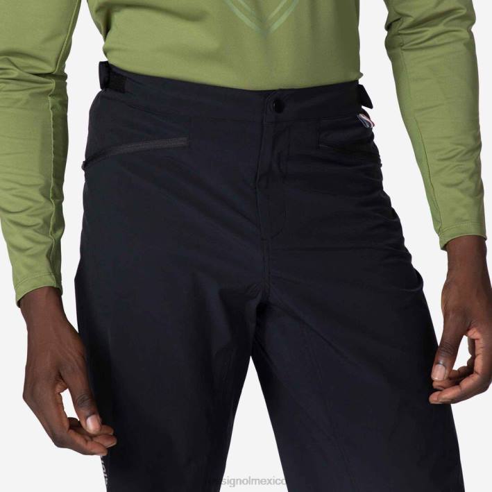 hombres Rossignol pantalones cortos de bicicleta de montaña HPXL454 fondos negro