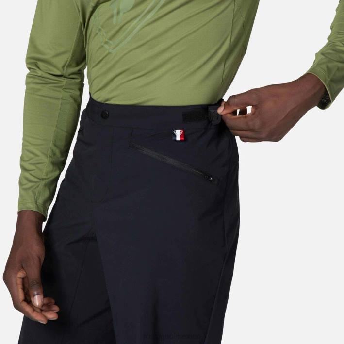 hombres Rossignol pantalones cortos de bicicleta de montaña HPXL454 fondos negro