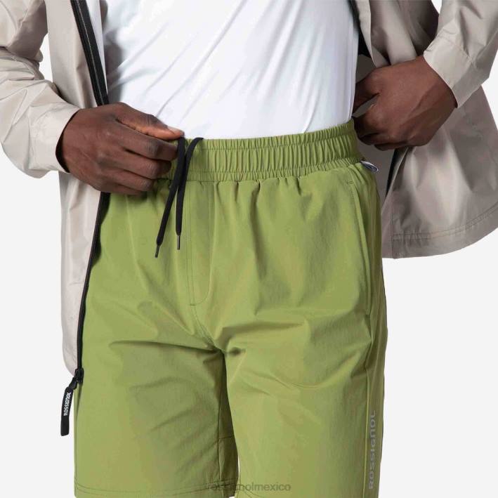 hombres Rossignol pantalones cortos ligeros HPXL172 fondos verde ébano