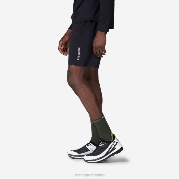 hombres Rossignol pantalones cortos ligeros HPXL2 fondos negro