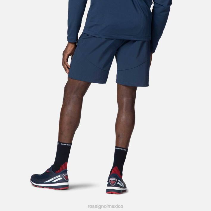 hombres Rossignol pantalones cortos ligeros HPXL351 fondos azul marino oscuro