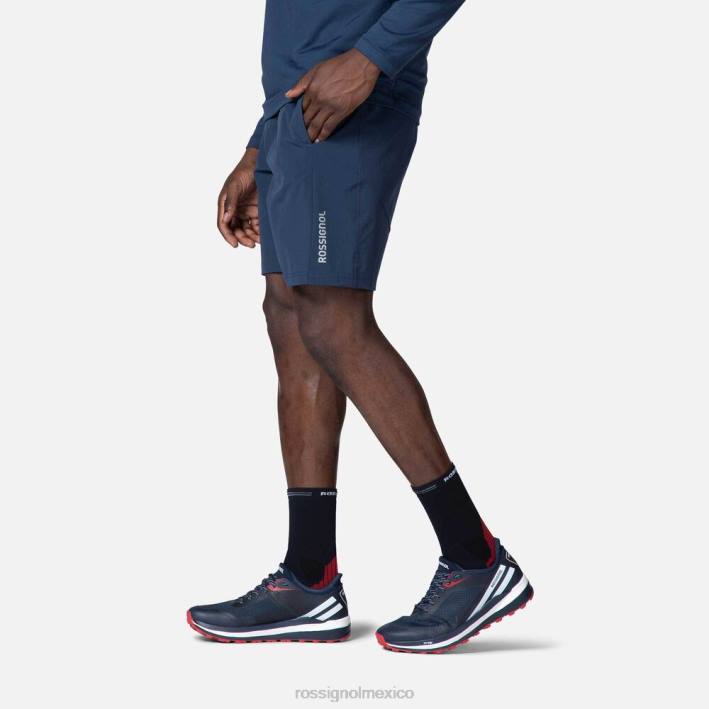 hombres Rossignol pantalones cortos ligeros HPXL351 fondos azul marino oscuro