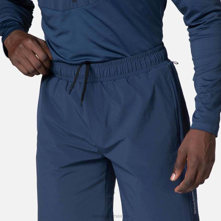 hombres Rossignol pantalones cortos ligeros HPXL351 fondos azul marino oscuro