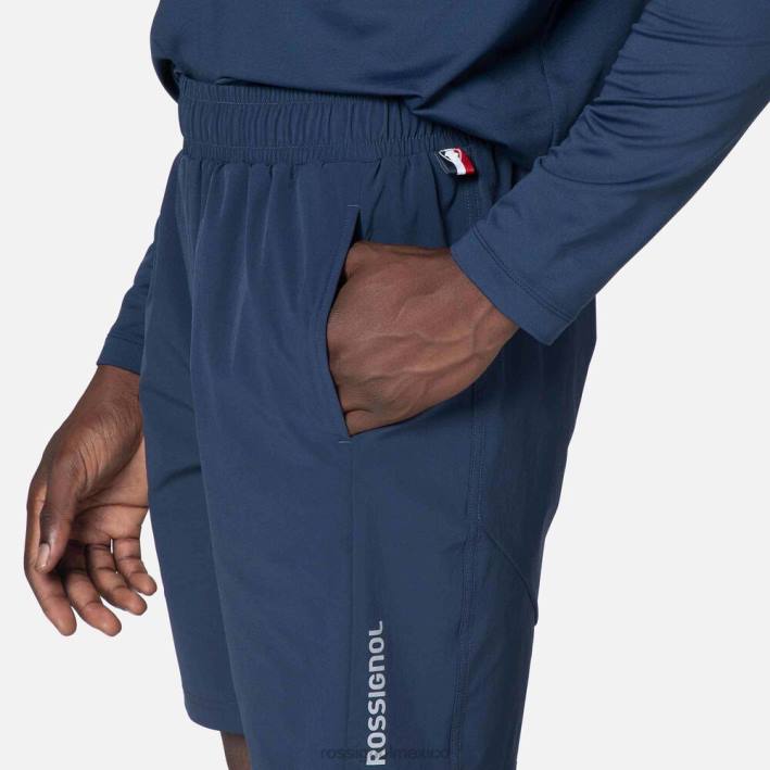 hombres Rossignol pantalones cortos ligeros HPXL351 fondos azul marino oscuro
