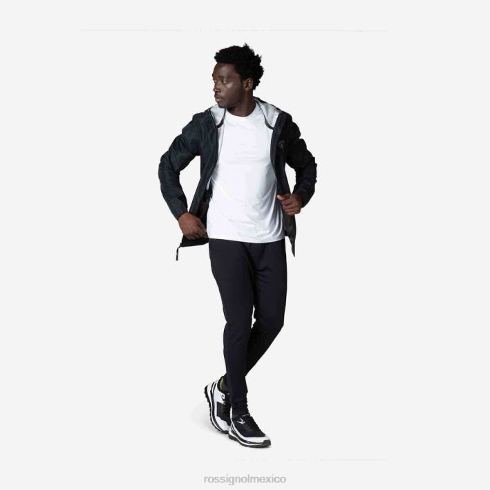 hombres Rossignol pantalones para correr HPXL73 fondos negro