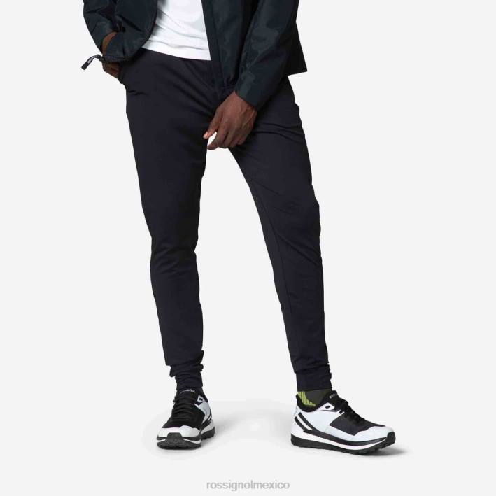 hombres Rossignol pantalones para correr HPXL73 fondos negro