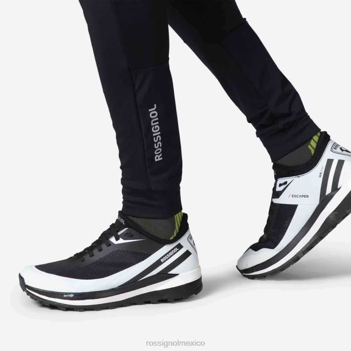 hombres Rossignol pantalones para correr HPXL73 fondos negro