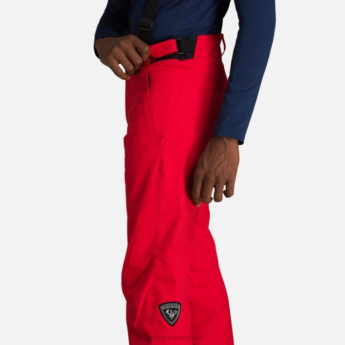 hombres Rossignol pantalones de esquí HPXL371 fondos deportivorojo