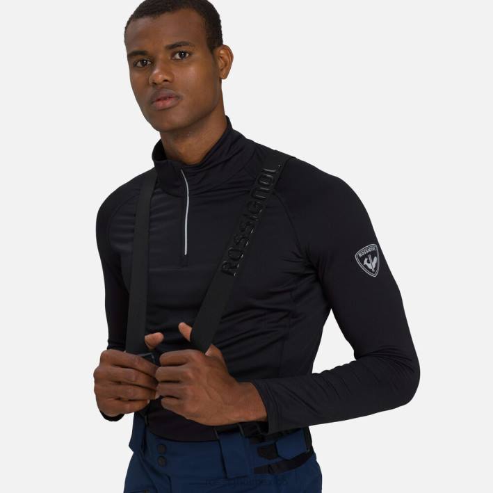 hombres Rossignol pantalones de esquí clásicos HPXL97 fondos azul marino oscuro