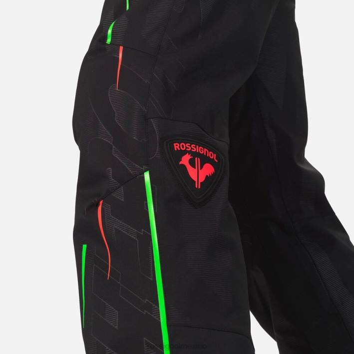 hombres Rossignol pantalones de esquí héroe HPXL134 fondos negro