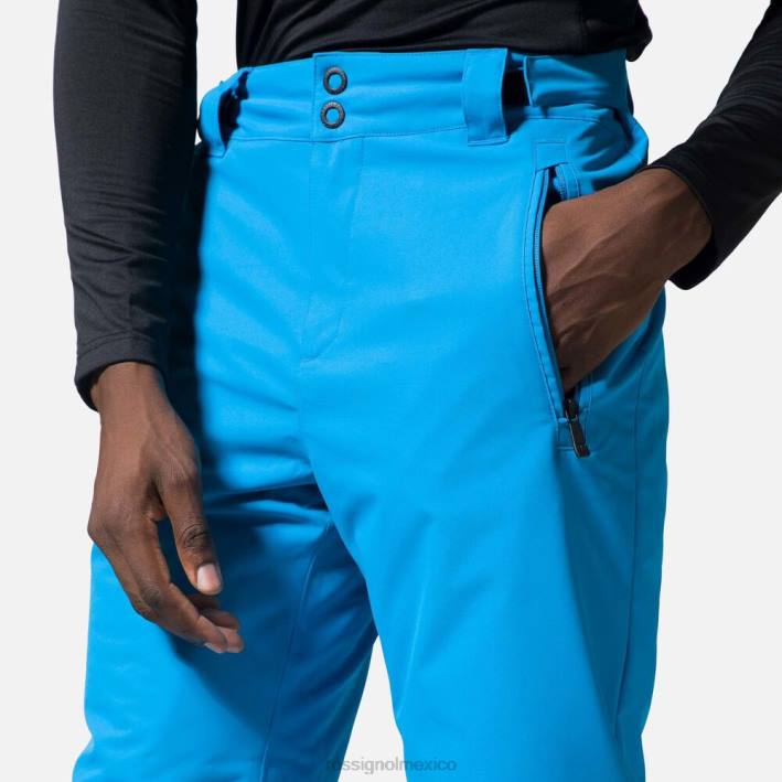 hombres Rossignol pantalones de esquí rápidos HPXL142 fondos azul