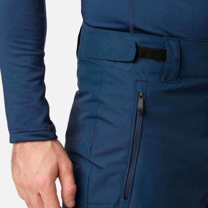 hombres Rossignol pantalones de esquí rápidos HPXL150 fondos azul marino oscuro