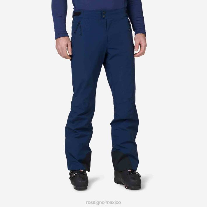 hombres Rossignol reaccionar pantalones de esquí HPXL340 fondos azul marino oscuro