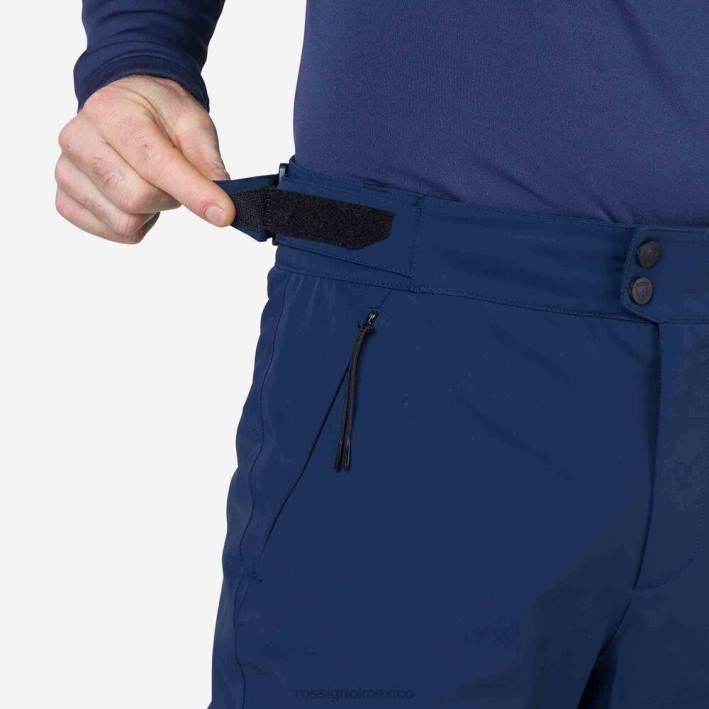 hombres Rossignol reaccionar pantalones de esquí HPXL340 fondos azul marino oscuro