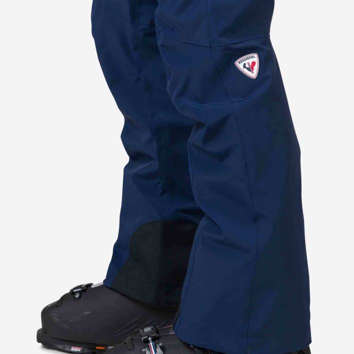 hombres Rossignol reaccionar pantalones de esquí HPXL340 fondos azul marino oscuro