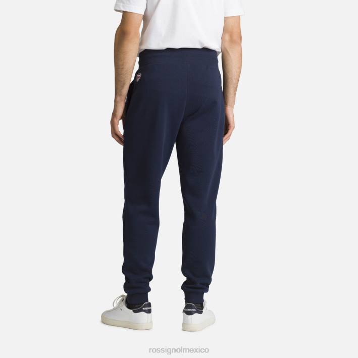 hombres Rossignol pantalones deportivos de lana con logo HPXL414 fondos azul marino oscuro