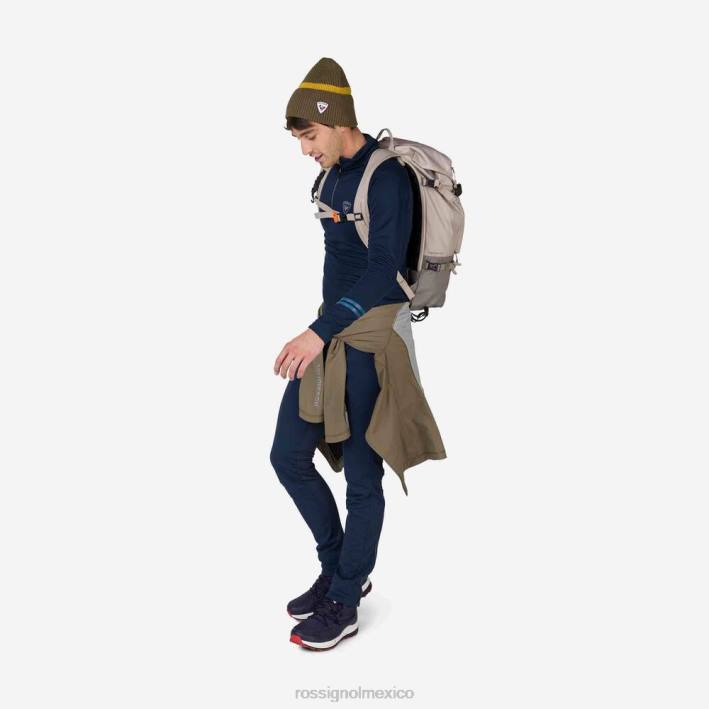 hombres Rossignol pantalones de caparazón suave HPXL265 fondos azul marino oscuro