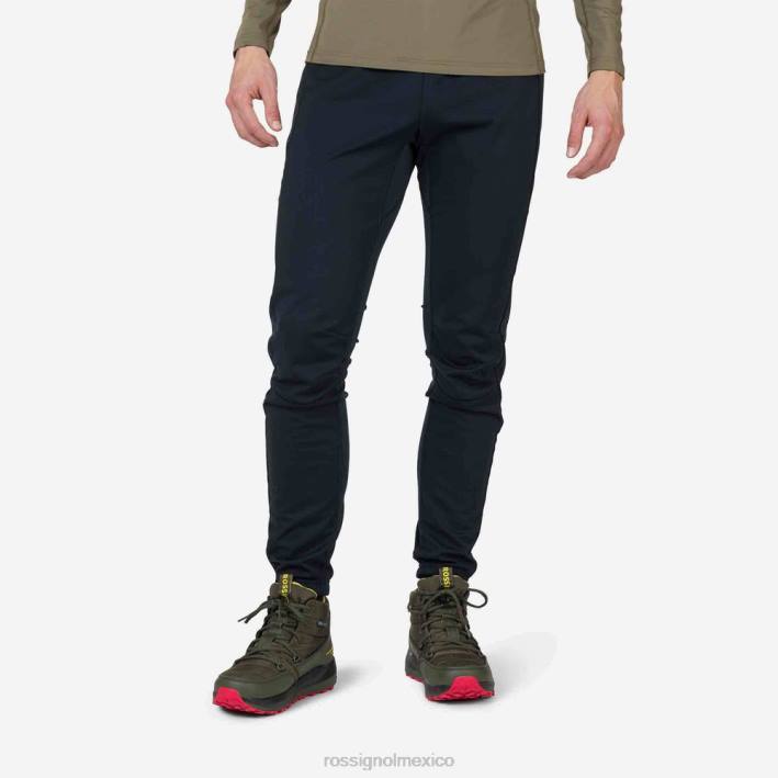 hombres Rossignol pantalones de caparazón suave HPXL274 fondos negro