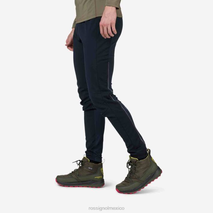 hombres Rossignol pantalones de caparazón suave HPXL274 fondos negro