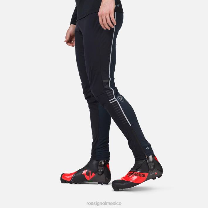 hombres Rossignol pantalones de traje HPXL263 fondos negro