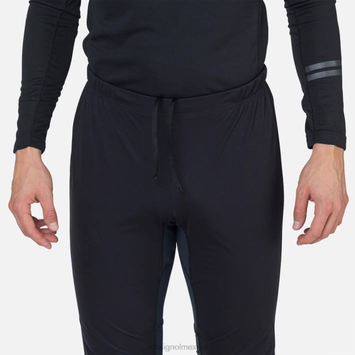 hombres Rossignol pantalones de traje HPXL263 fondos negro