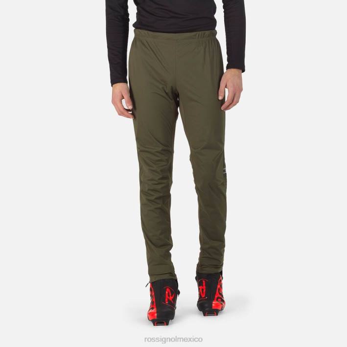 hombres Rossignol pantalones de traje HPXL361 fondos hoja de acino