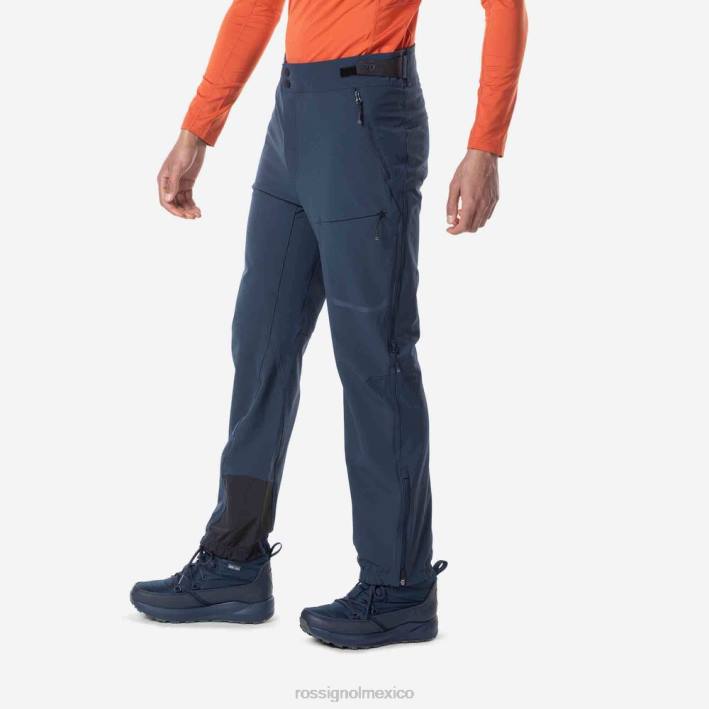 hombres Rossignol pantalones skpr tech HPXL281 fondos azul marino oscuro