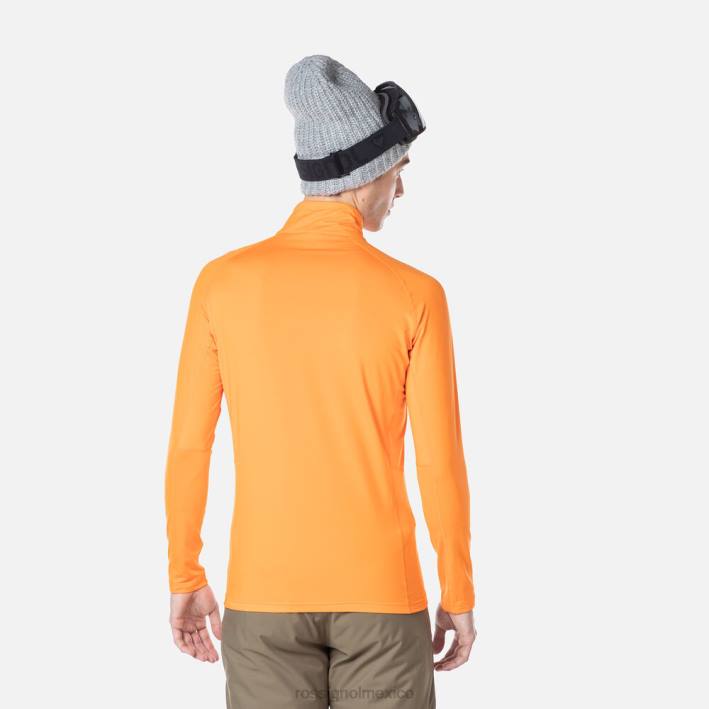 hombres Rossignol camiseta interior classique con media cremallera HPXL450 tapas señal