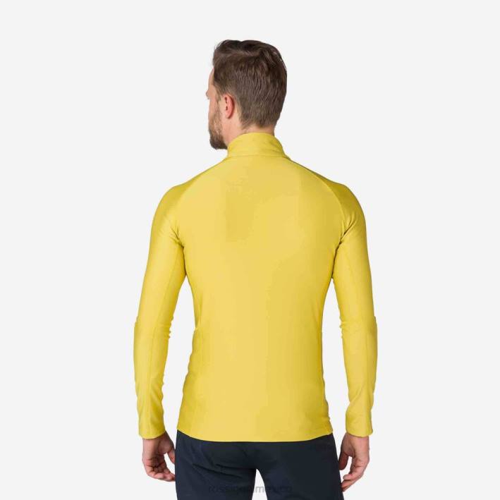 hombres Rossignol camiseta interior classique con media cremallera HPXL595 tapas berro