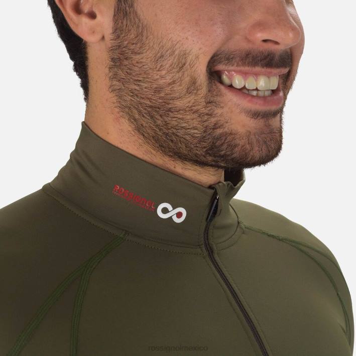 hombres Rossignol camiseta de carrera de compresión infini HPXL111 tapas hoja de acino