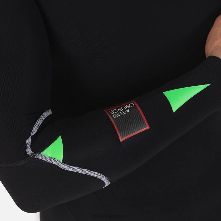 hombres Rossignol camiseta de carrera de compresión infini HPXL569 tapas rojo neón