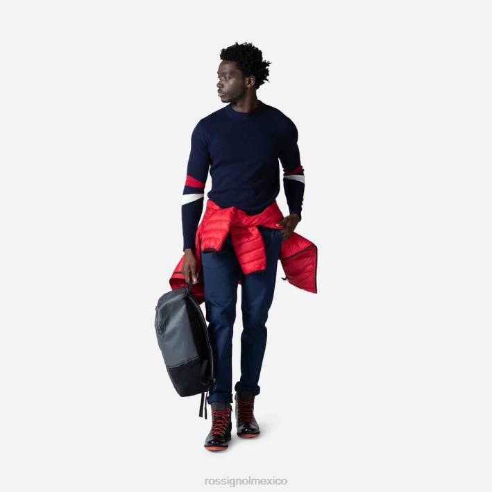 hombres Rossignol suéter de punto característico HPXL445 tapas azul marino oscuro