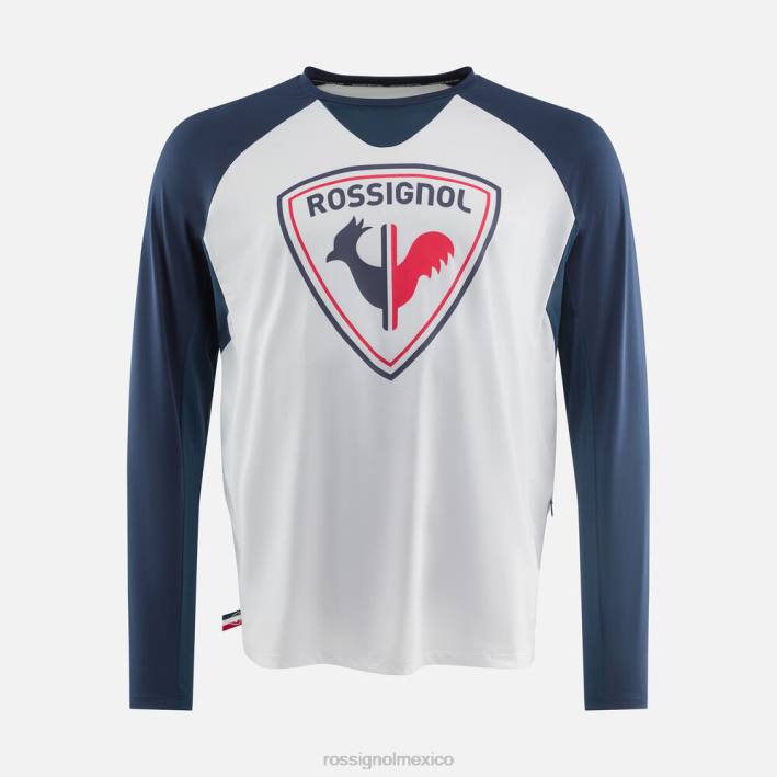 hombres Rossignol Jersey de manga larga con corte clásico. HPXL95 tapas bbr
