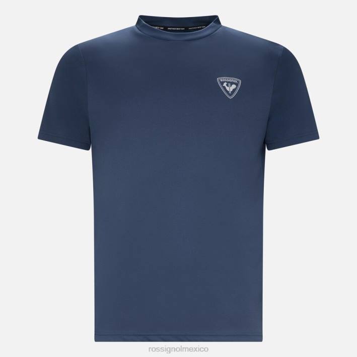 hombres Rossignol camiseta activa HPXL55 tapas azul marino oscuro