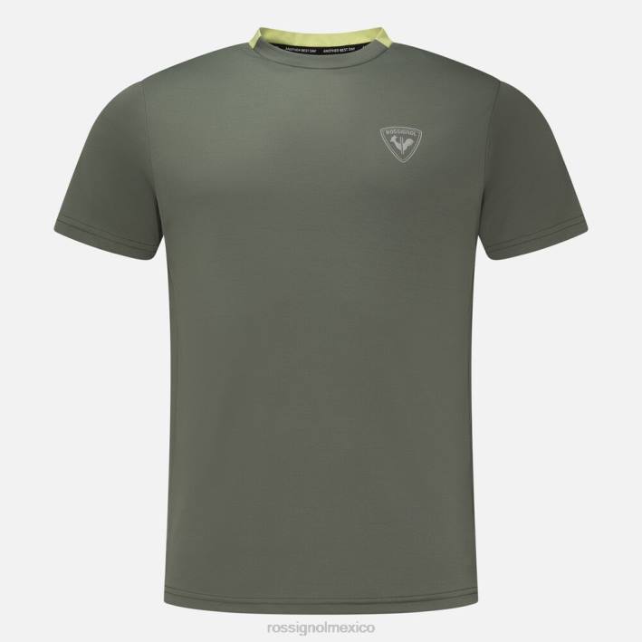 hombres Rossignol camiseta activa HPXL87 tapas verde ébano