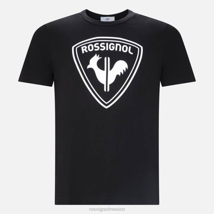 hombres Rossignol camiseta con logo HPXL1 tapas negro